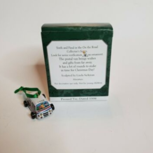 1998 Hallmark Miniature Ornament On the Road - Picture 2 of 3